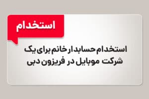 استخدام حسابدار خانم در فریزون دبی